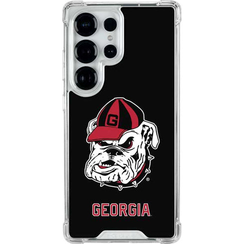University of Georgia Bulldogs Mascot Galaxy S25 Ultra Clear Case